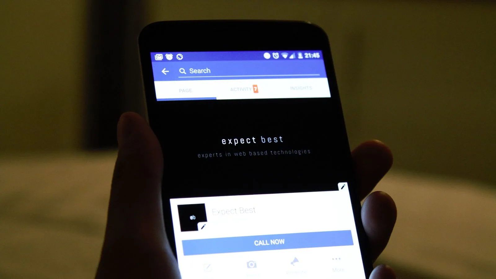 Mobile-first design approach